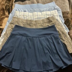 Set of 2 skirts and 2 skorts XL